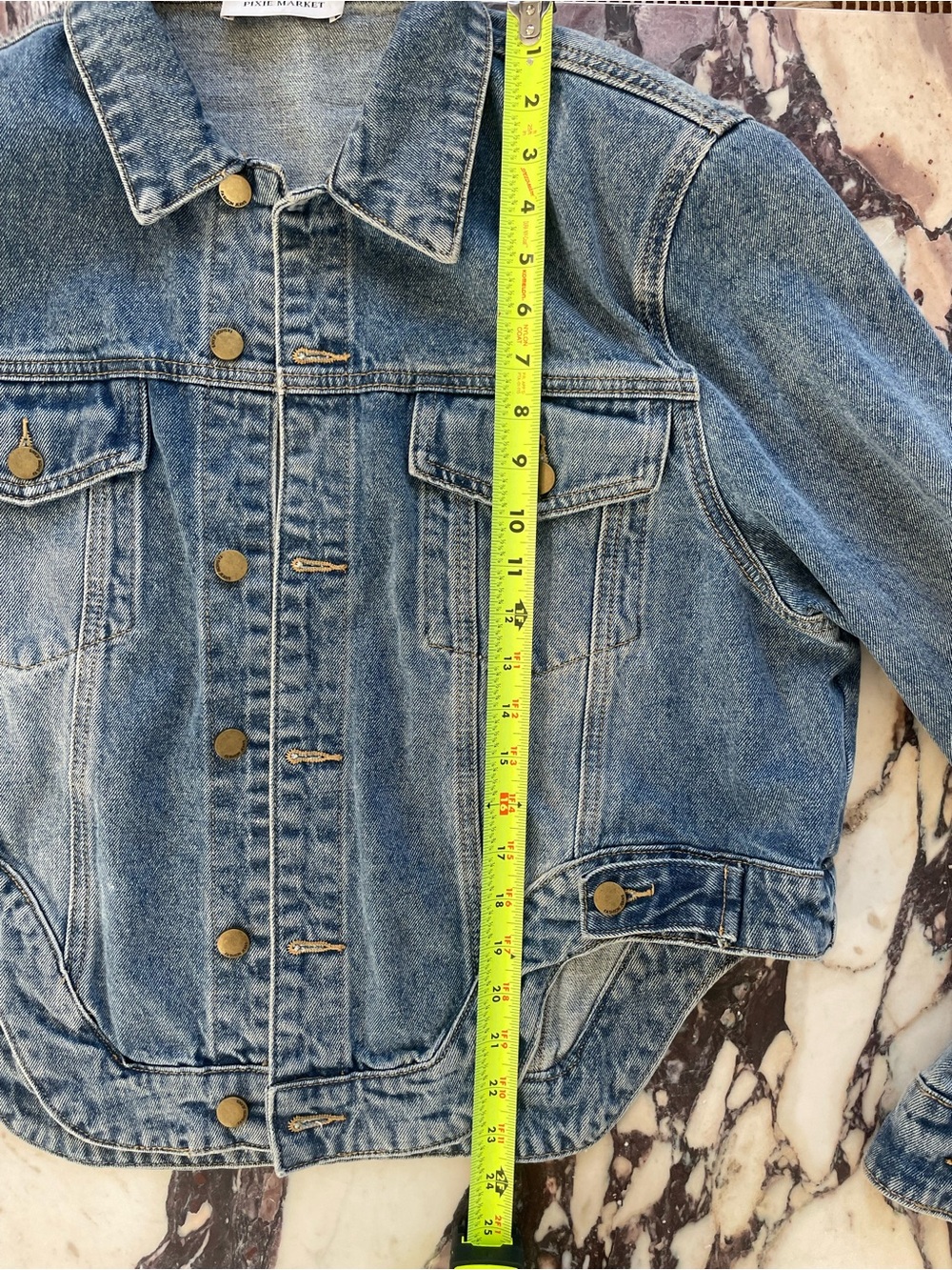 Pixie Market Denim Jacket - Picture 6 of 8